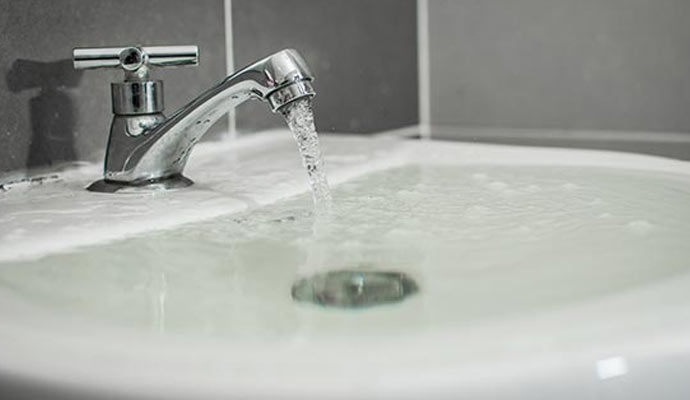 bathroom sink overflow