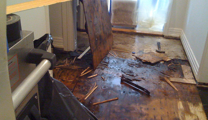 Water Damage Restoration Process Emergency Service